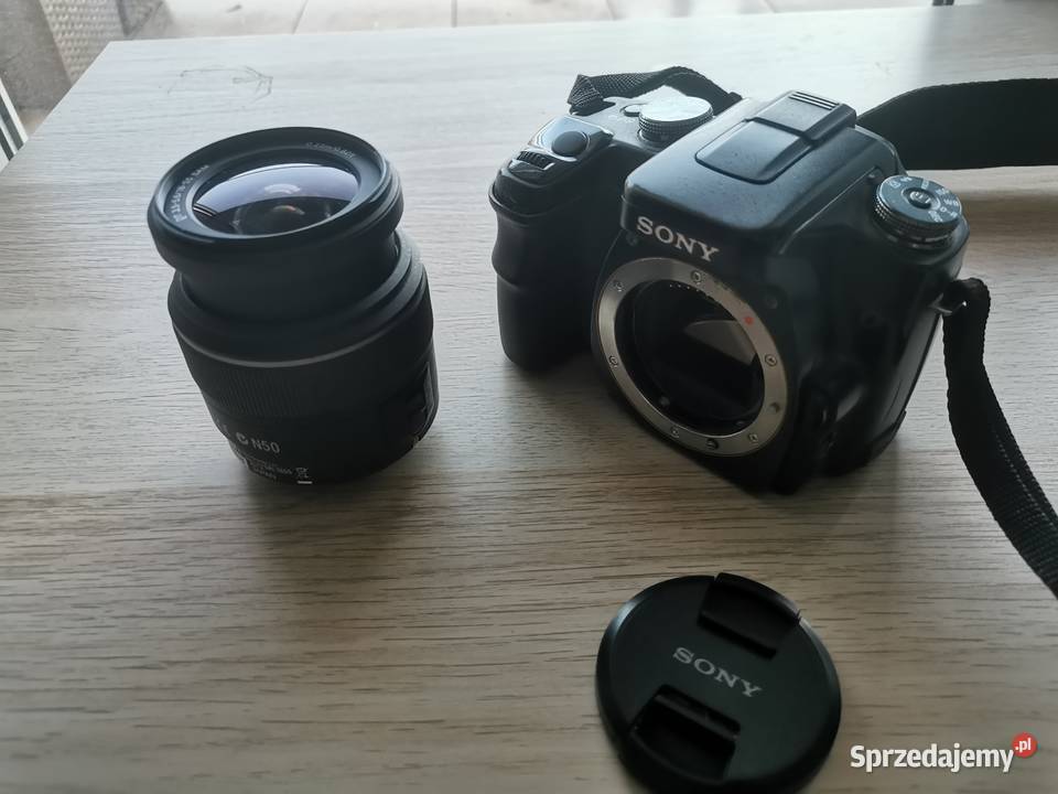 Sony Alpha 100 DSLRA100W w super stanie mało lubelskie sprzedam