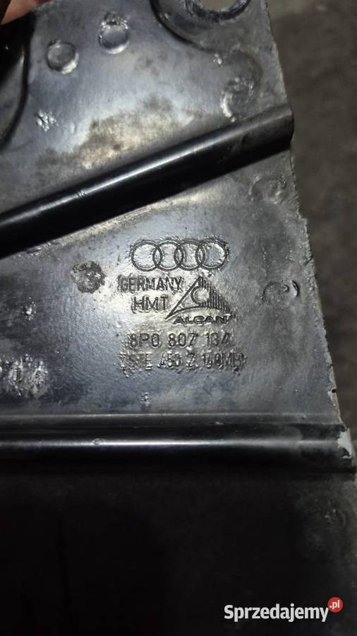 Strefa zgniotu Audi a3 odbój śląskie Knurów