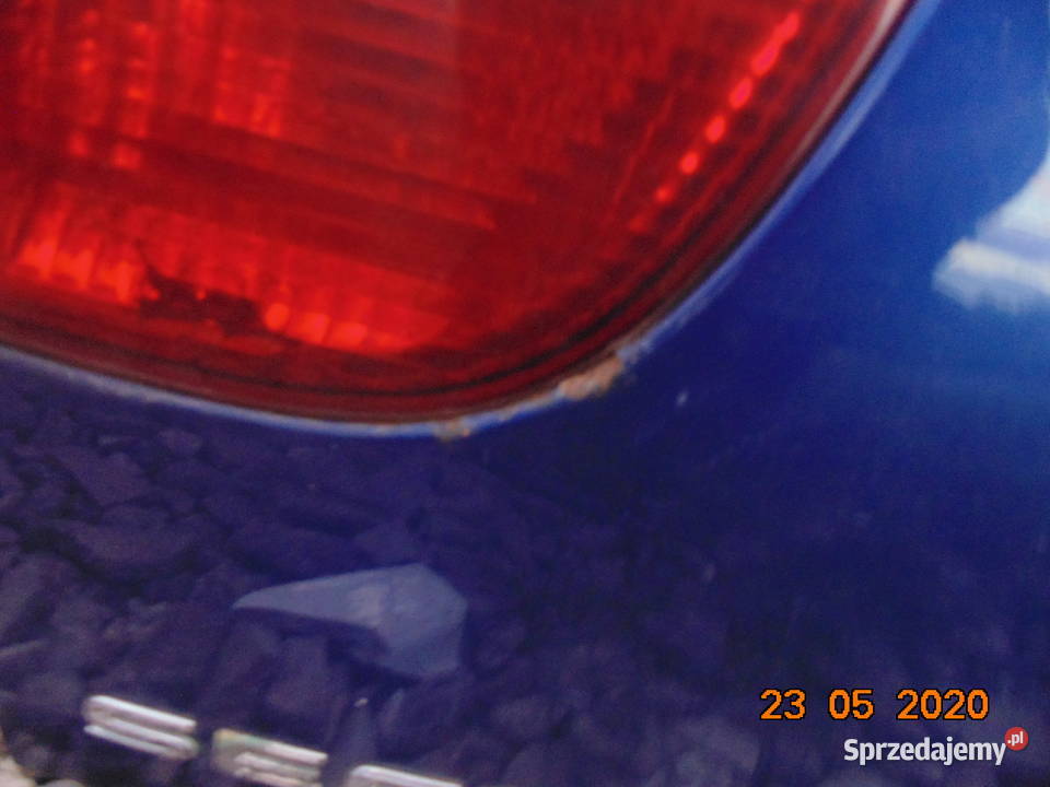 Klapa tylna tył Seat Leon I 9805 granatowa szyba