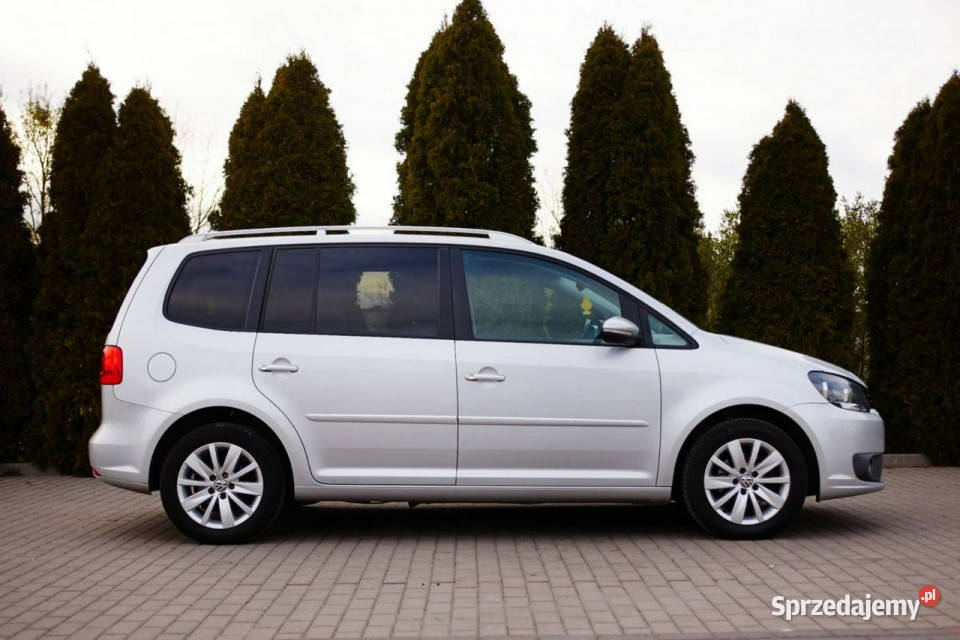 Volkswagen Touran 16TDI105AutomatSkóra7Osobowy wielofunkcyjna kierownica Rzekuń
