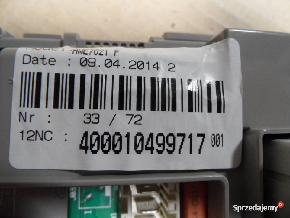 programator pralki whirlpool AWE7621P W10438439B Strawczyn
