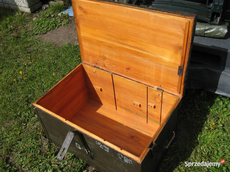 Wojskowa skrzynia transportowa Szczecin