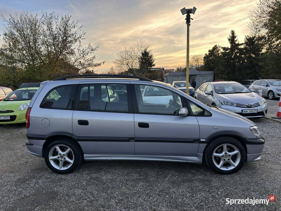 Opel Zafira Klima7 miejscHAK2x aluminiowe felgi Warszawa