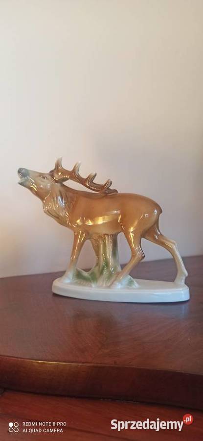 Figurka Jelenia FASOLD STARUCH Bock Wallenforf Gdańsk