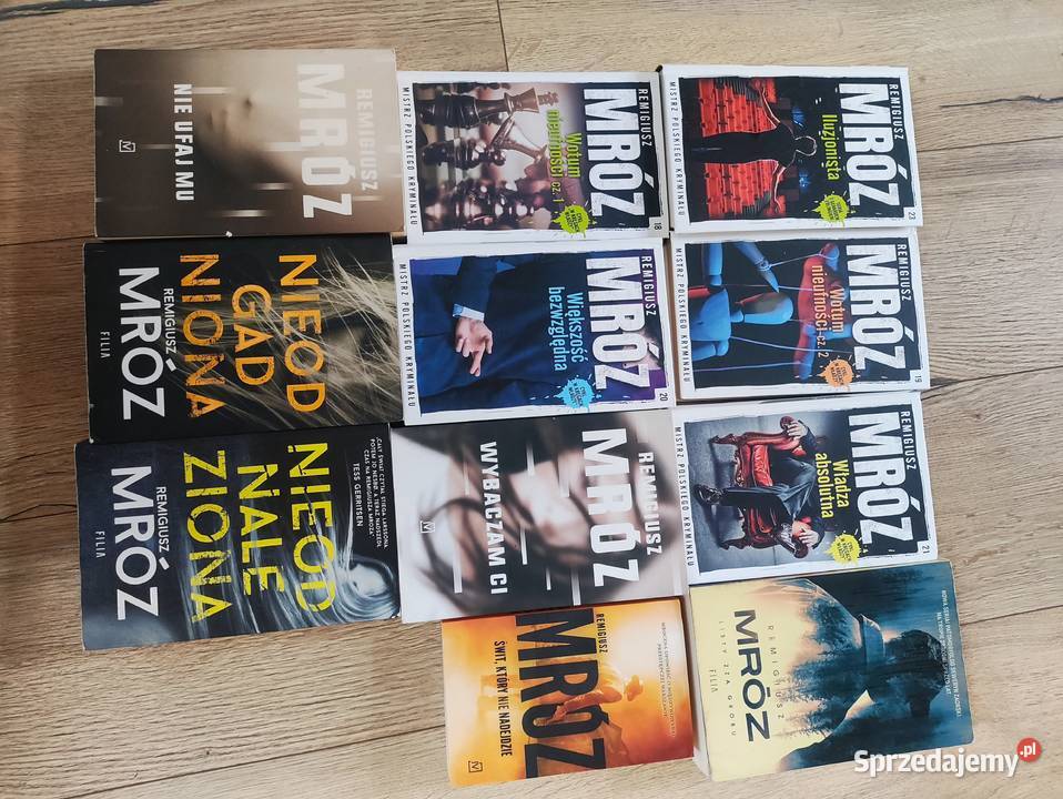 Książki Remigiusza Mroza Zalasewo sprzedam