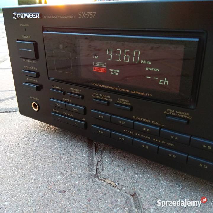 Pioneer SX757 Unikatowy Amplituner z mocą 2x100W dolnośląskie