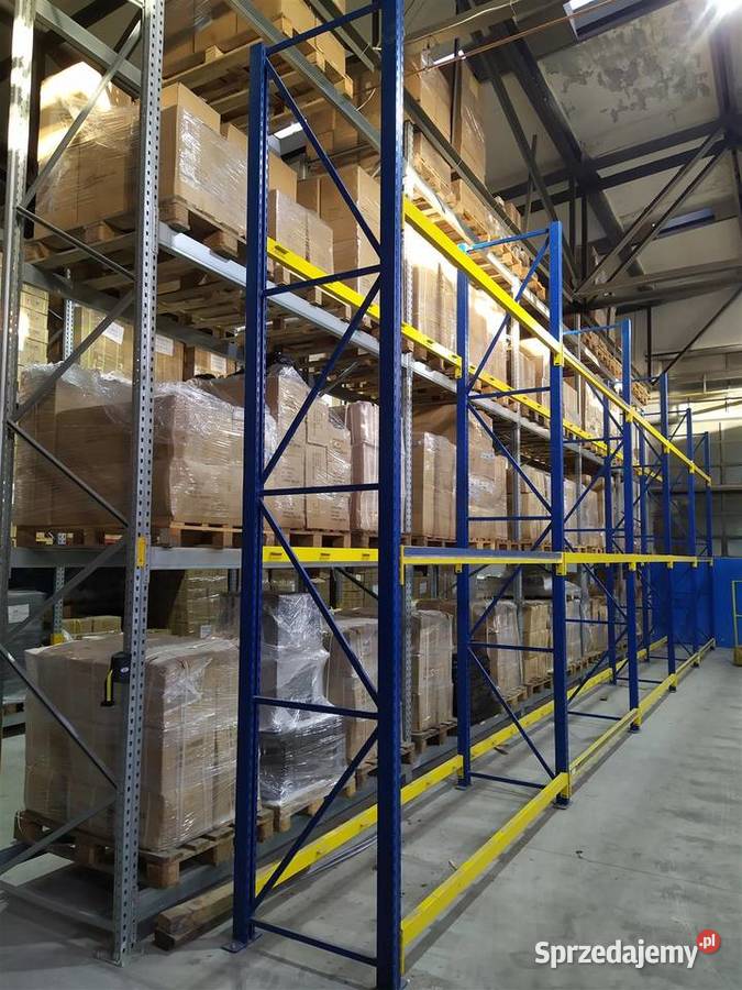 Regały Tegometall paletowe magazynowe wysokiego Mikołów
