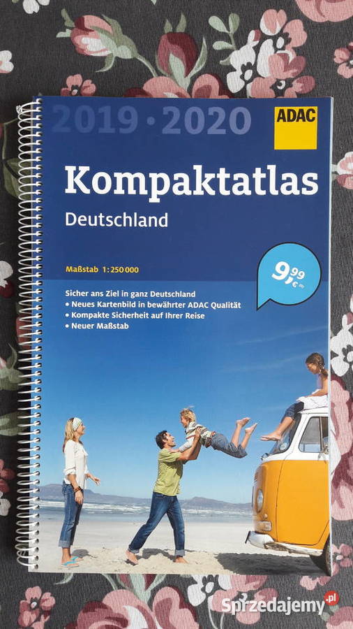 Atlas drogowy mapa Niemiec Kompaktatlas ISBN 9783826422584 Głuchołazy