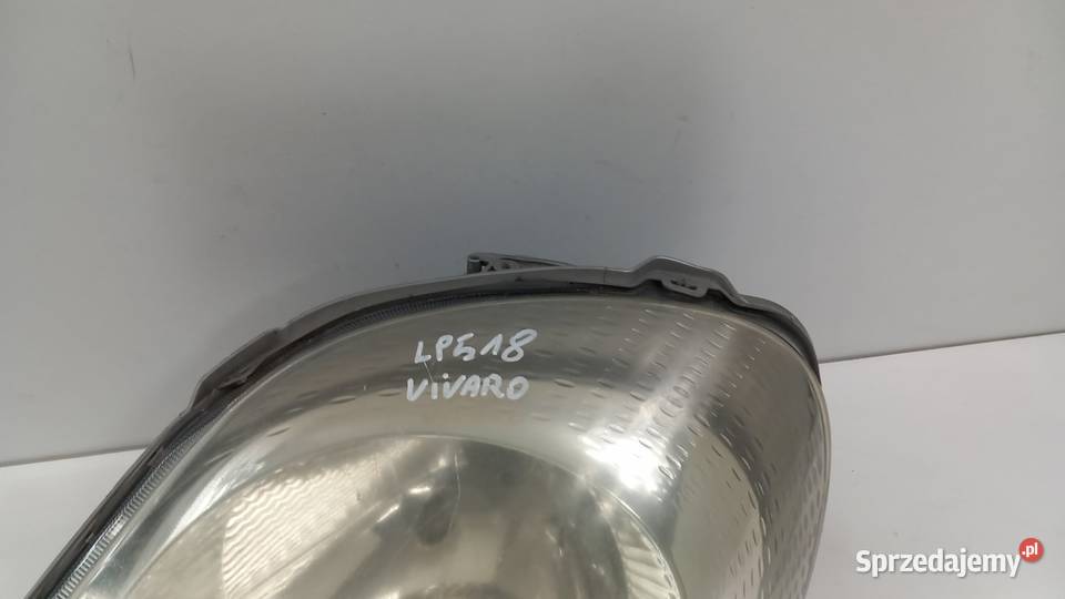 OPEL VIVARO A TRAFIC II LAMPA PRZÓD LEWA osobowe Zbierkowo