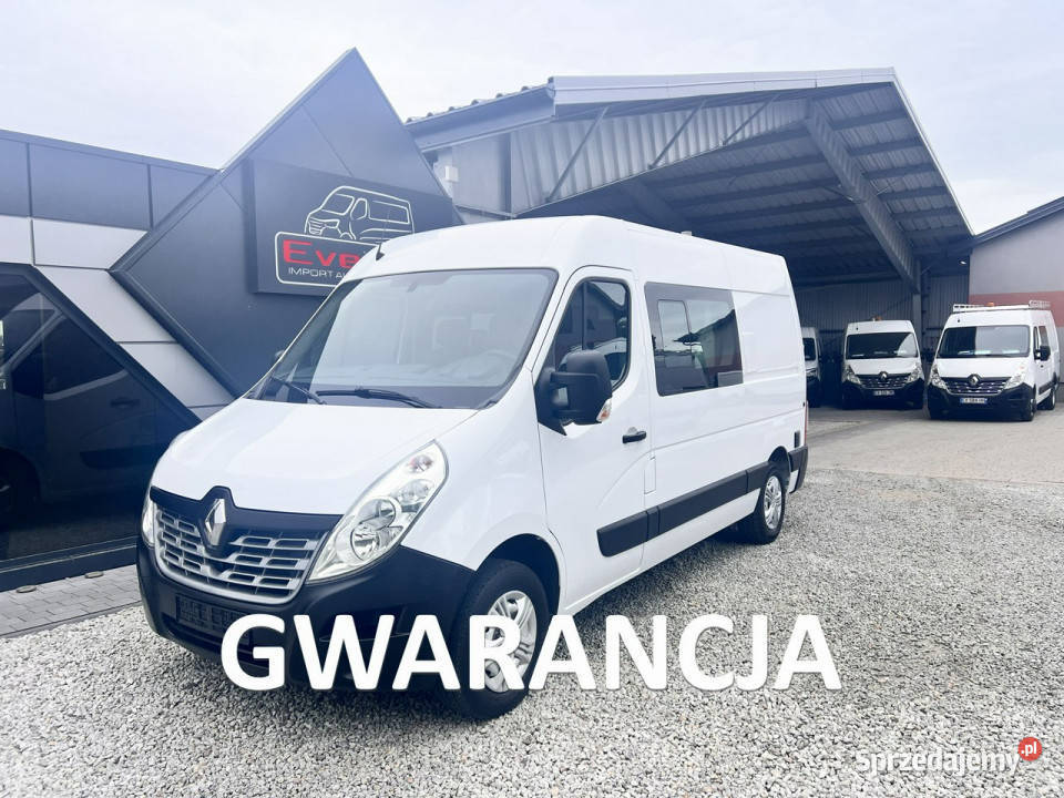 Renault Master średniak 7 osobowy brygadówka Rok produkcji 2019 Renault Warszawa