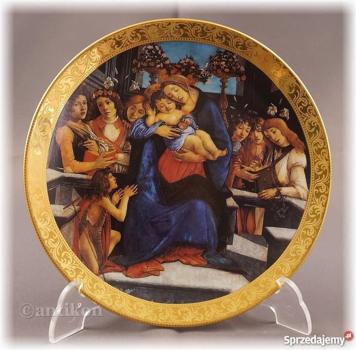 Talerze Bradex Madonny Porcelana i szkło Gdańsk