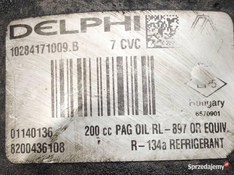 SPRĘŻARKA KLIMATYZACJI RENAULT ESPACE IV podkarpackie sprzedam