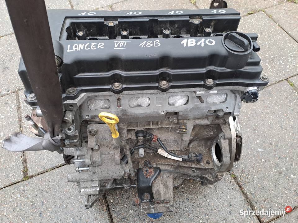 Mitsubishi Lancer VIII X 18 MIVEC 140 silnik Rok produkcji 2010 Jastrzębie-Zdrój