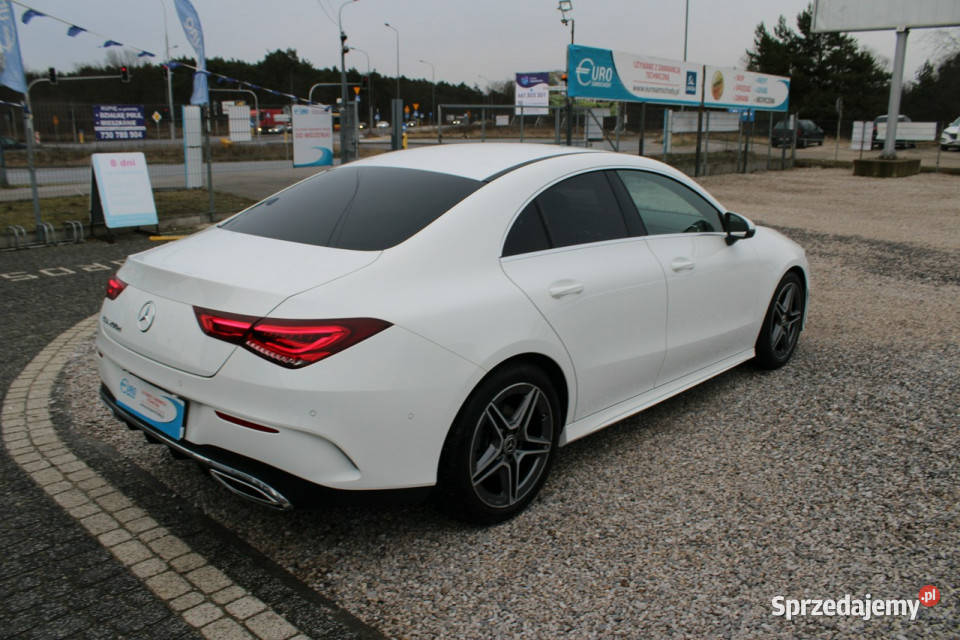 Mercedes CLA 200 AMG Line FVat Salon Polska biały Warszawa