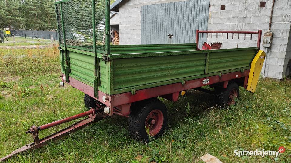 Rozrzutnik obornika dwu osiowy
