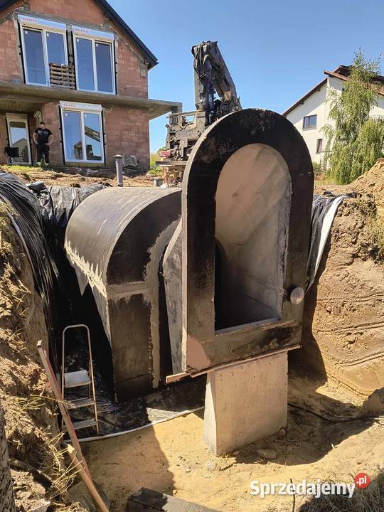 Zbiorniki betonowe szamba zbiorniki na Trzebnica