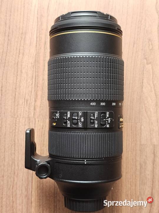Obiektyw Nikkor AFS 80400 F4556G ED VR Obiektywy