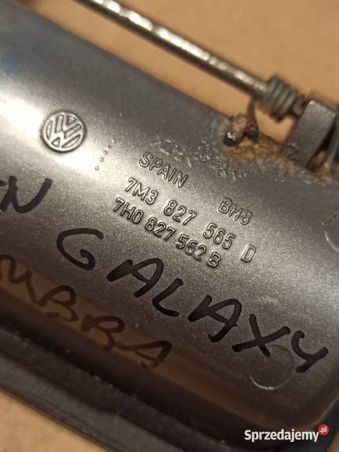 Sharan Galaxy VW T5 klamka klapy bagażnika Karoseria Karoseria dolnośląskie