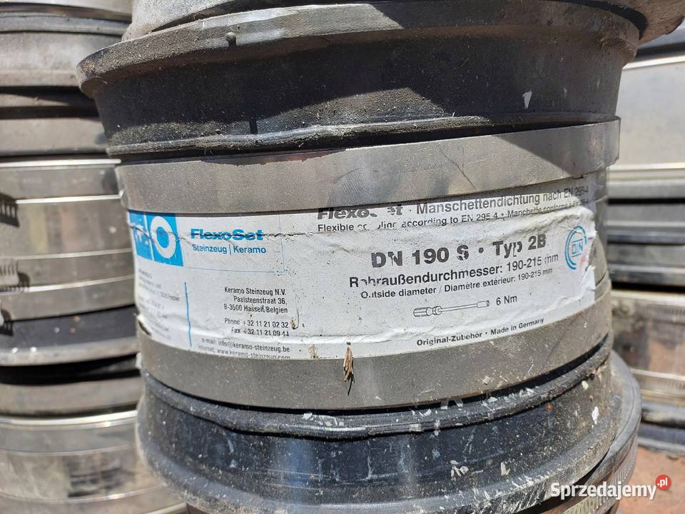 Flexoset Manschettendichtung Nach DN 190 S Typ 2 Łazy