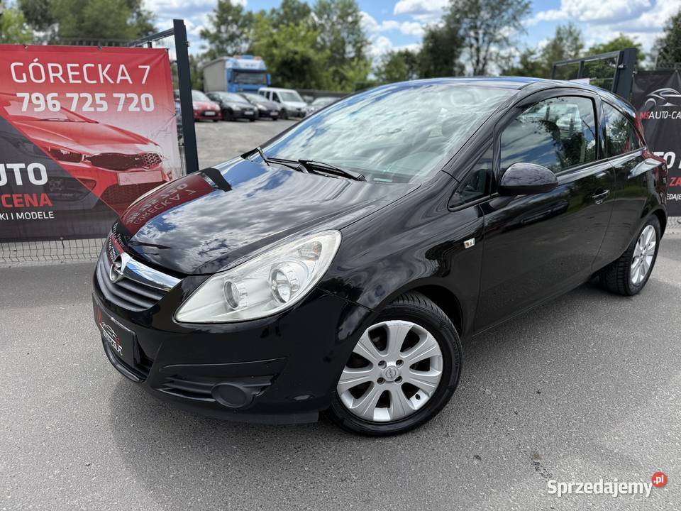 Opel Corsa D 2008 Klima Elektryka 196 Przebiegu centralny zamek Poznań