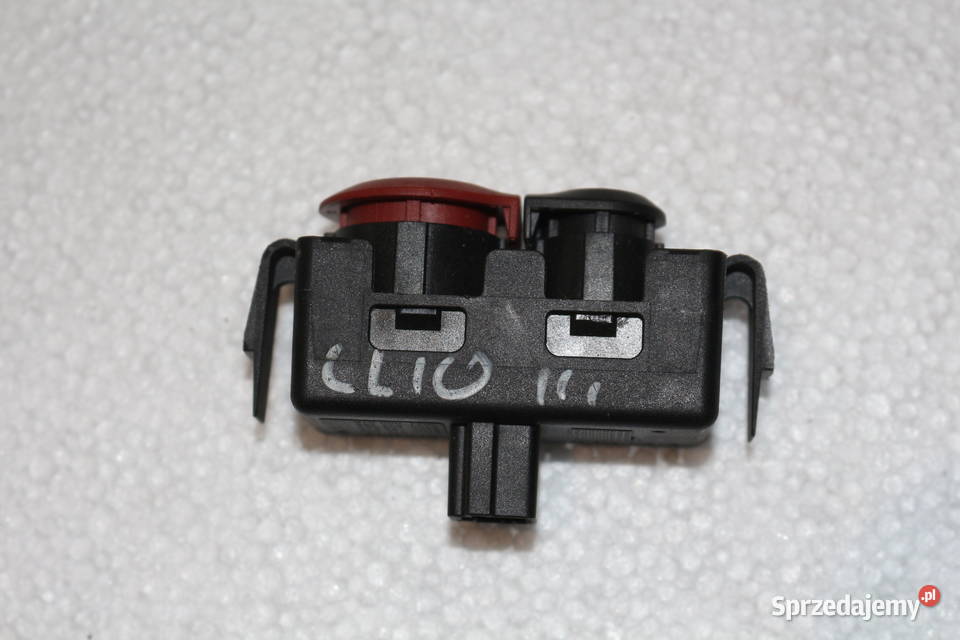 RENAULT CLIO 3 PRZEŁĄCZNIK AWARYJNYCH 6 PIN osobowe Części Prochowice sprzedam