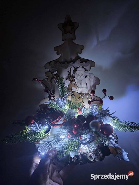 Podświetlany stroik Bożo Narodzeniowy wielkopolskie Dominowo
