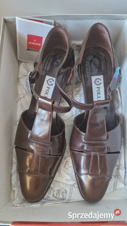 nowe wizytowe buty Pollini skóra naturalna