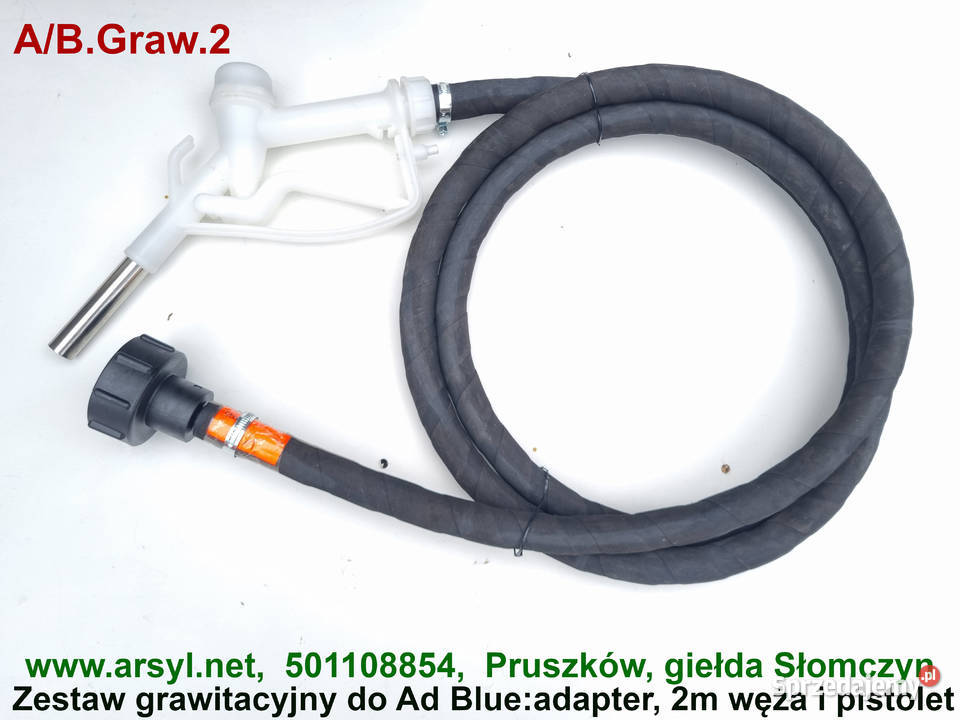 Pistolet do AdBlue NOXy Mocznika z nierdzewki mazowieckie Pruszków