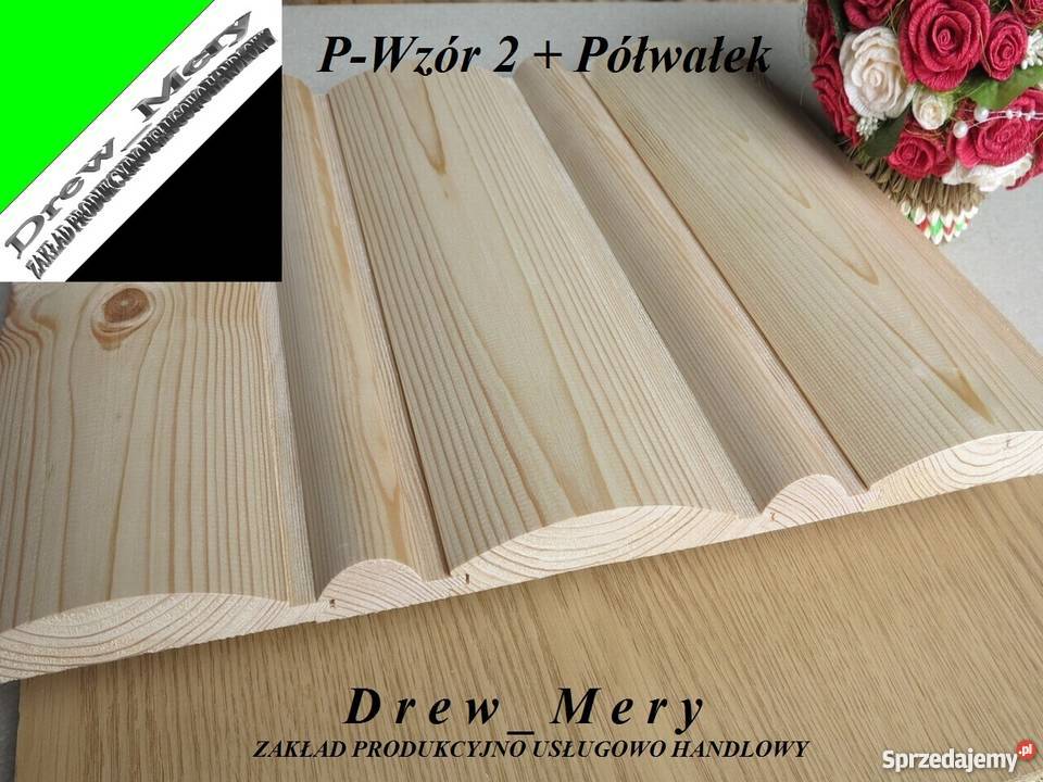 Deska Elewacyjna Półokrągła Imitacja Bala