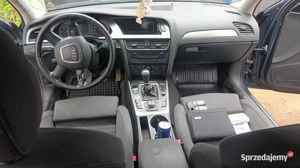 Audi a4 b8 mapie na 180 dobrze wyposażona szary Jeżów Sudecki