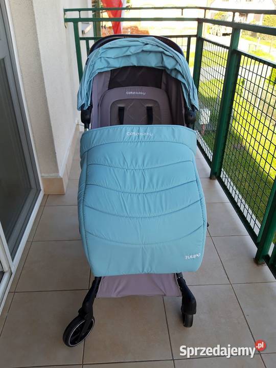 WÓZEK SPACEROWY TULIPO Turkus Coto Baby Aluminium kujawsko-pomorskie Kowalewo Pomorskie