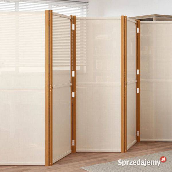 vidaXL Parawan 6panelowy kremowySKU319186 Warszawa sprzedam