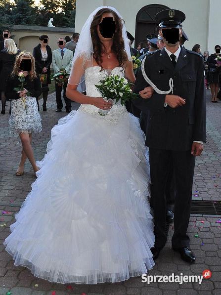 przepiękną suknie ślubną Emmi Mariage Giovani 3 Rozmiar 38(M) Radom