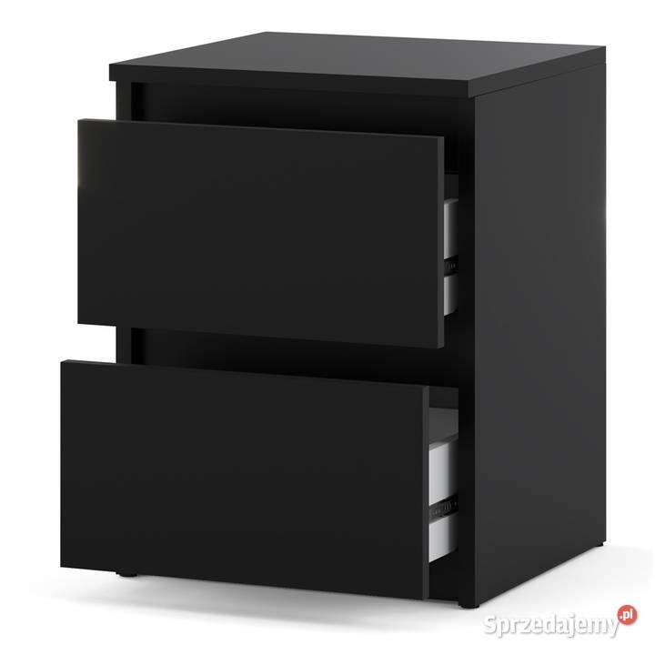 Szafka Nocna Czarna 40 Nowoczesna Stolik Nocny Elbląg