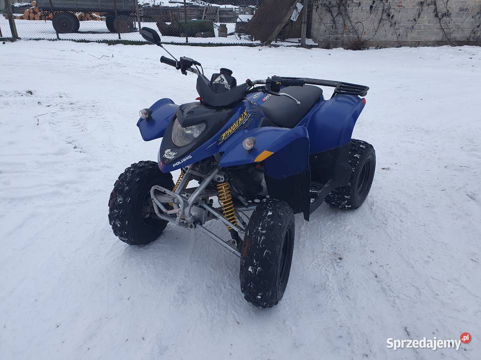 Polaris Phoenix 200 Quad 2005r zarejestrowany nieuszkodzony Polaris wielkopolskie Poznań
