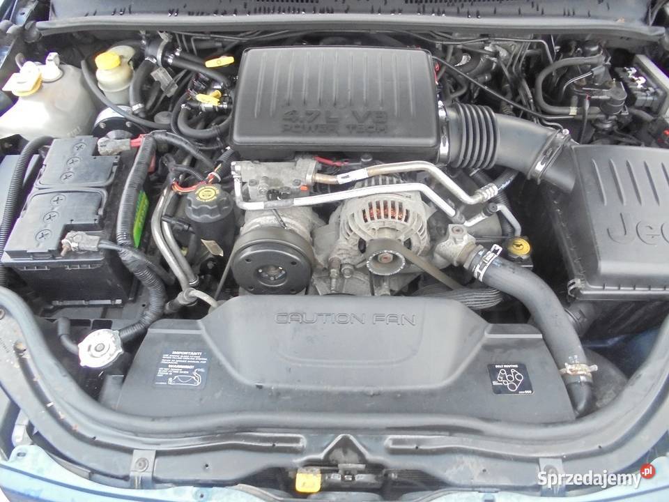 SILNIK 47 V8 84 JEEP GRAND CHEROKEE WJWG łódzkie