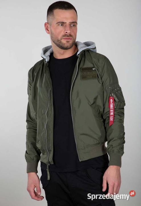 Alpha Industries kurtka z kapturem MA1 TT CUSTOM Bejsbolówka  sprzedam