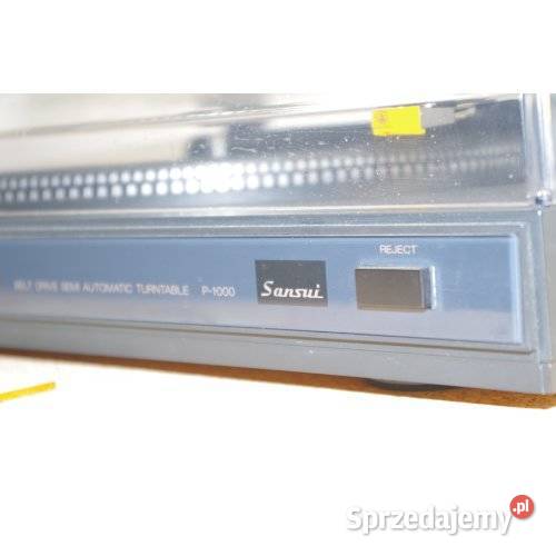 Sansui P1000 Gramofon z serii System 1000 śląskie