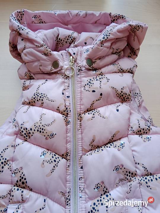 Kamizelka puffer z kapturem HM 110116