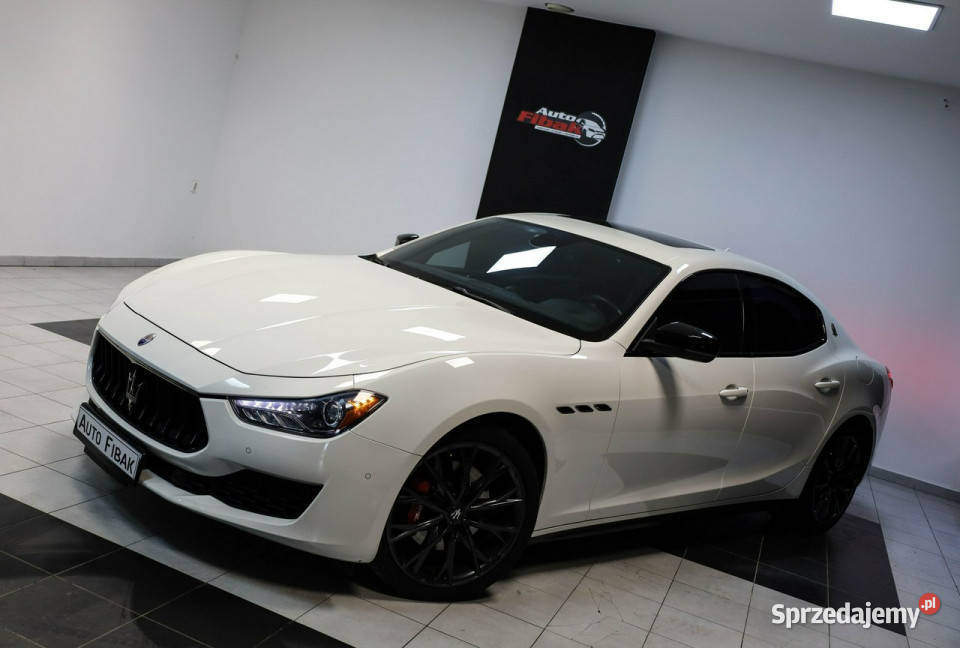 Maserati Ghibli 350AutomatSkórySzyberdachVAT23 czujnik zmierzchu Ghibli łódzkie Konstantynów Łódzki
