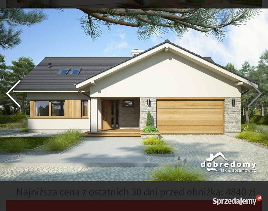 Projekt domu Kalina II domy Bytów