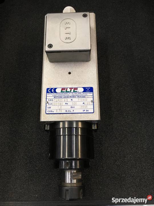 Wrzeciono ELTE 10 kW Kopalina