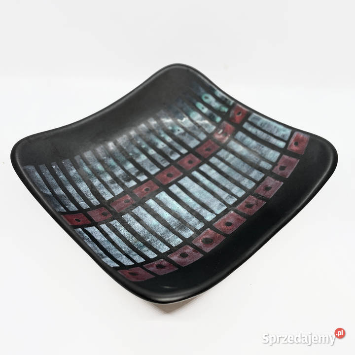 Ceramiczna patera na owoce Strehla Niemcy lata