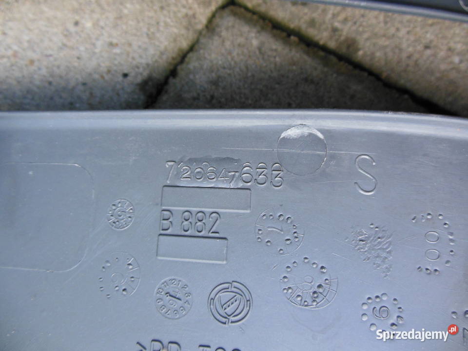 listwa nakładka progu prawA LEWA tył Fiat Marea Kozy