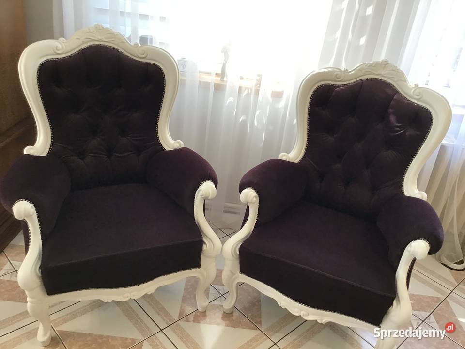 Fotel fotele ludwikowskie fotel ludwikowski Wieruszów sprzedam