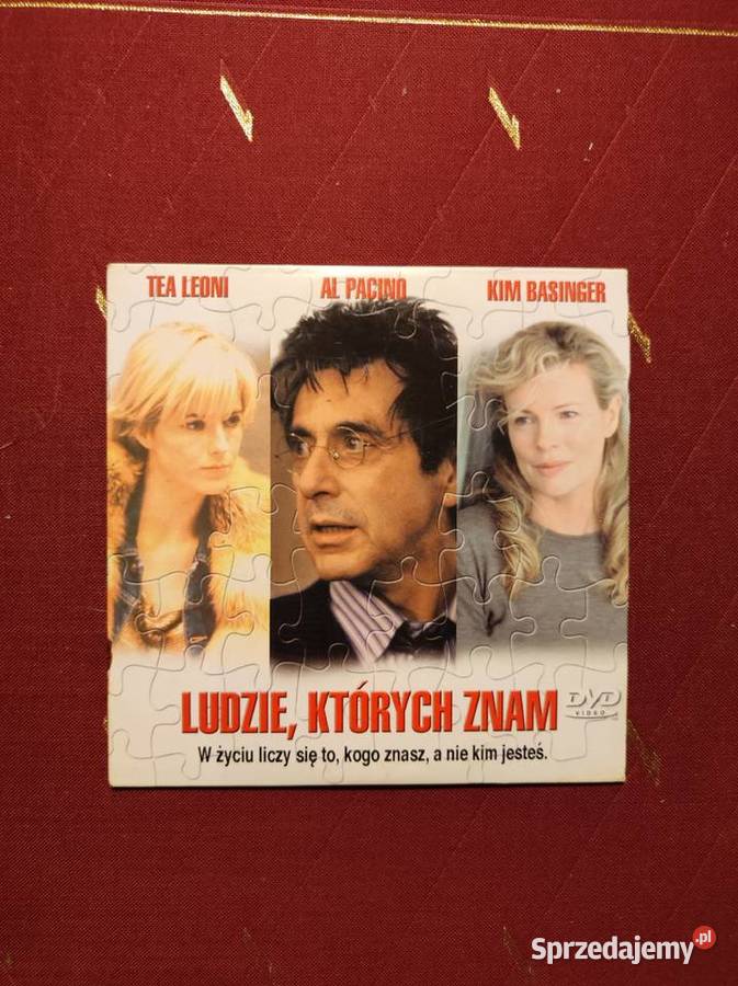 Al Pacino Kim Basinger i Ta Leoni Ludzie których 1 płyta Kielce sprzedam
