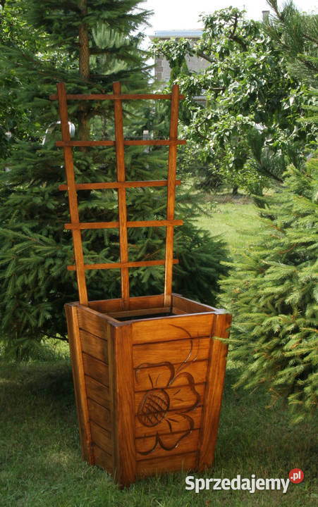 Drewniana donica Warszawa