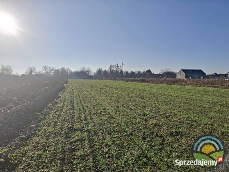 Śledziejowice gm Wieliczka działka budowlana 760