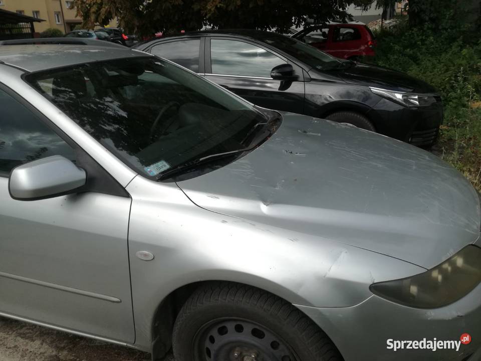 Mazda 6 2005 srebrny manualna 6 Samochody osobowe lubuskie