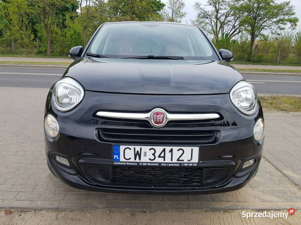 Fiat 500x 14 Turbo Benzyna Zarejestrowany lakier metallic Włocławek